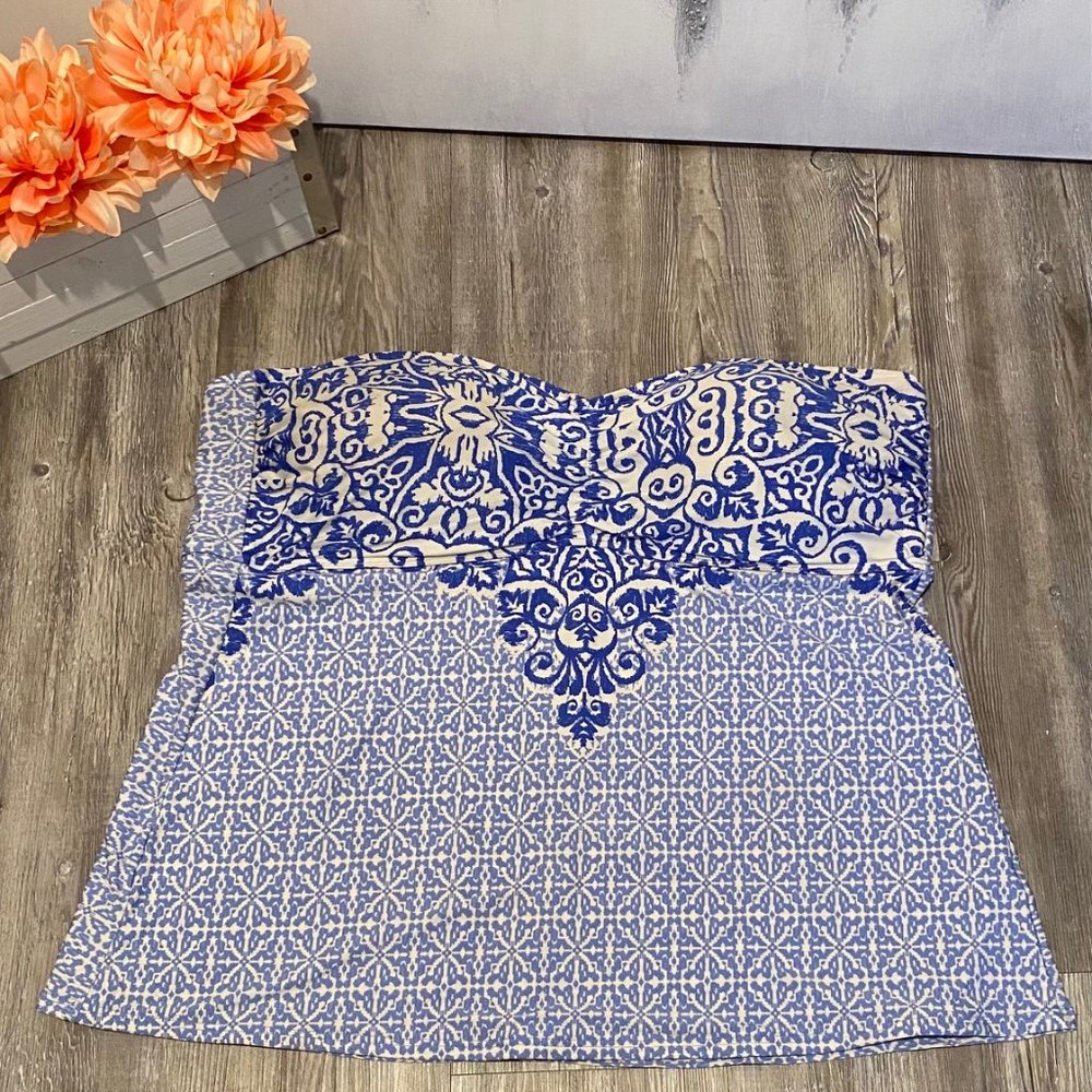 Liz Claiborne aztec swimsuit top, size 24 womens